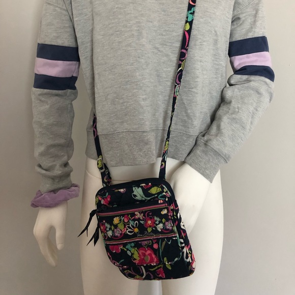 Vera Bradley Ribbons Winter 2012 mini hipster bag